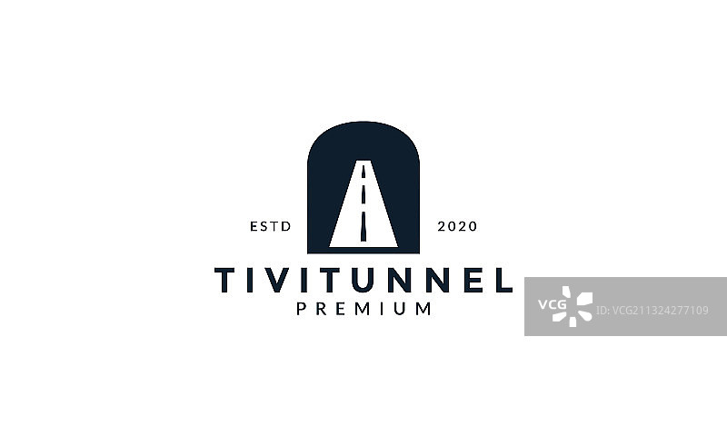 隧道公路交通标志图标设计图片素材