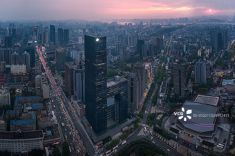武汉城市风光图片素材