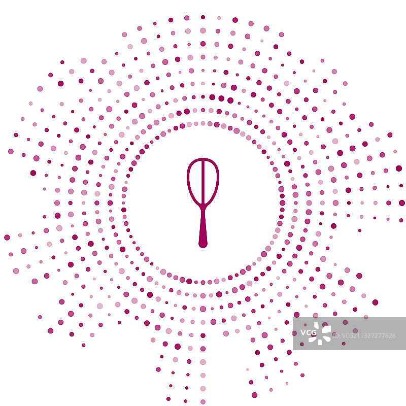 紫色厨房搅拌器图标孤立在白色图片素材