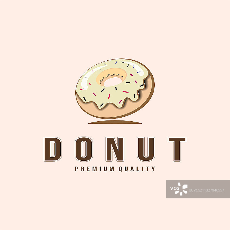 甜甜圈logo模板设计甜甜圈logo图片素材