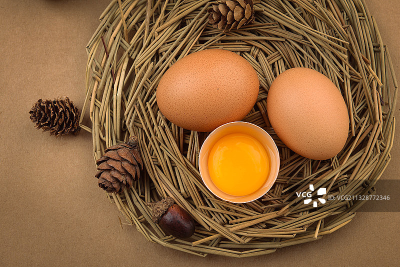 鸡蛋，蛋黄，新鲜图片素材