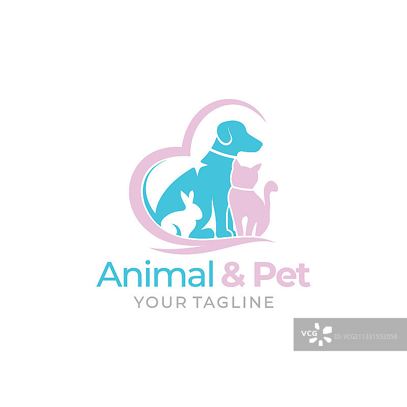 动物和宠物标志设计图片素材