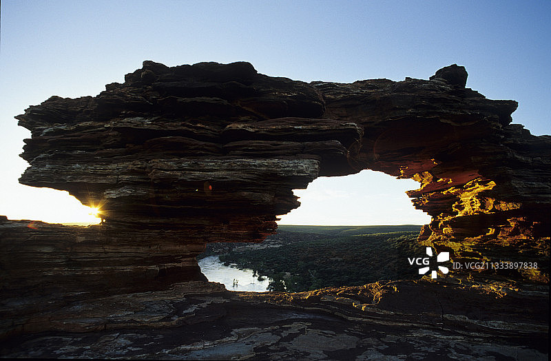 自然窗口Kalbarri国家公园澳大利亚图片素材