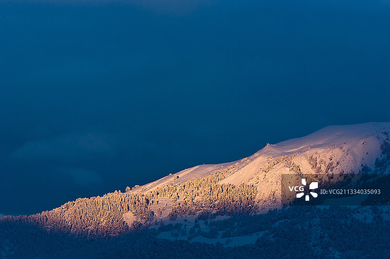 日出拉奇马西夫乌巴耶阿尔卑斯山法国图片素材
