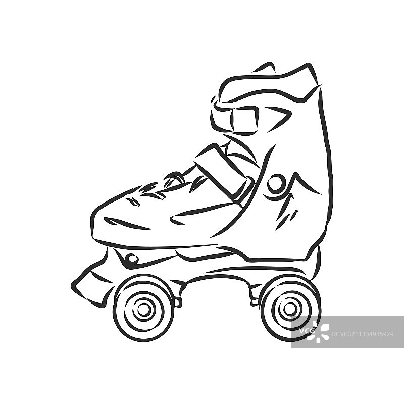 溜冰鞋图标儿童溜冰鞋图片素材