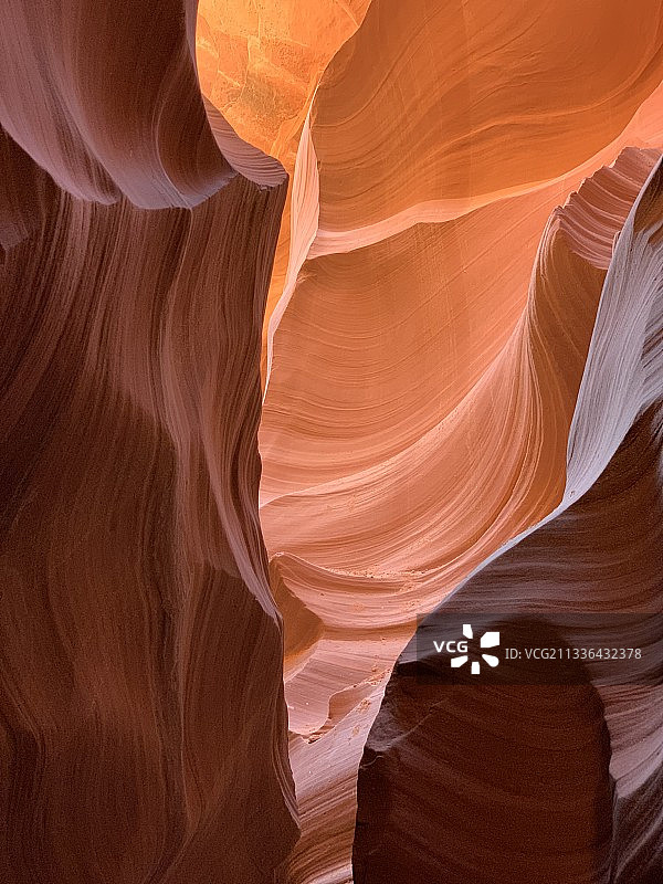 岩石形成的低角度视图，亚利桑那州，美国，美国图片素材