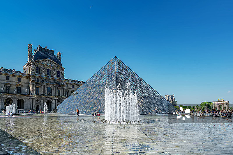 巴黎卢浮宫－世界四大博物馆之首图片素材