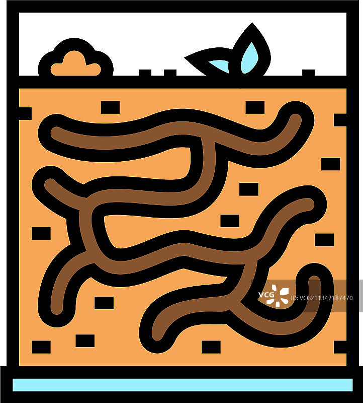 蚂蚁宠物颜色图标图片素材