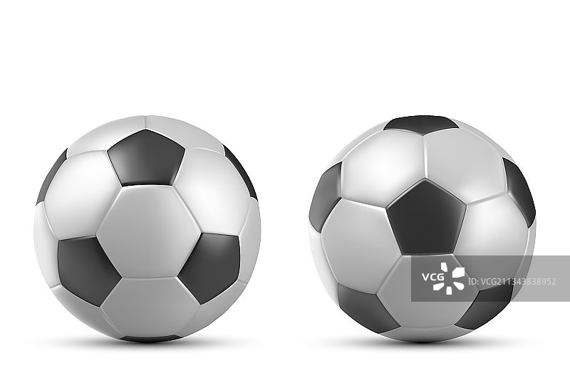 足球足球孤立在白色背景上图片素材