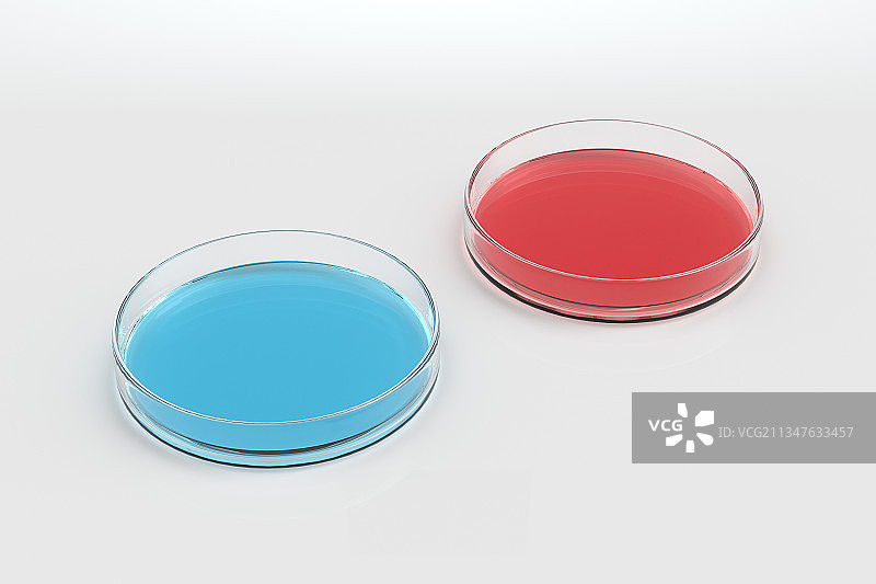 3D渲染的培养皿细菌细胞病毒概念图图片素材