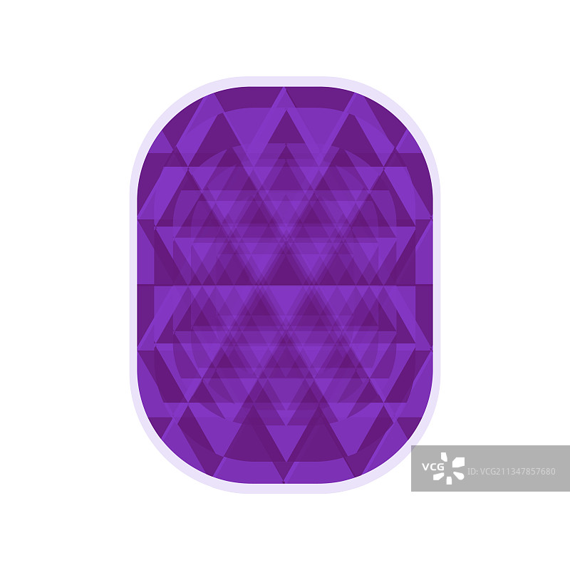 紫色紫水晶形状矩形边缘图片素材