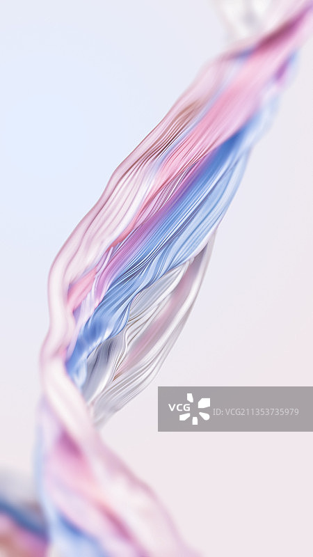 3D流体风格粉色梦幻曲面壁纸插图图片素材