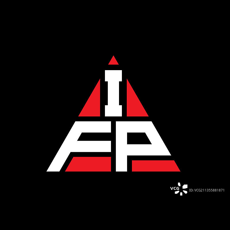 Ifp三角形字母标志设计用三角形图片素材