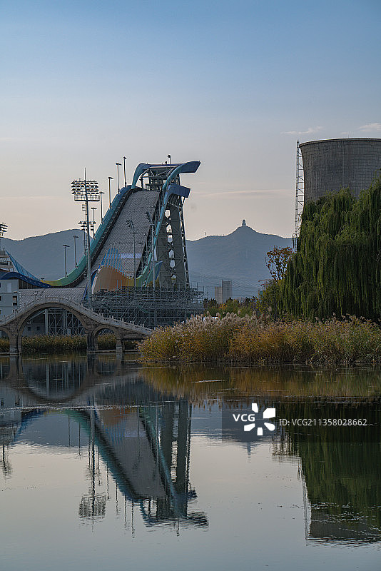 北京首钢园冬奥大跳台图片素材