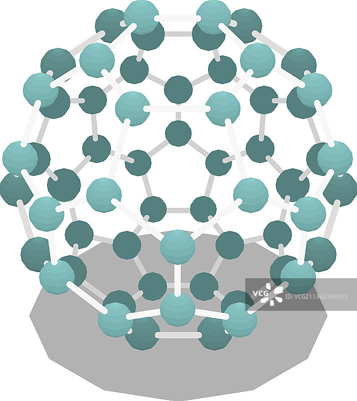 原子结构球组成图片素材