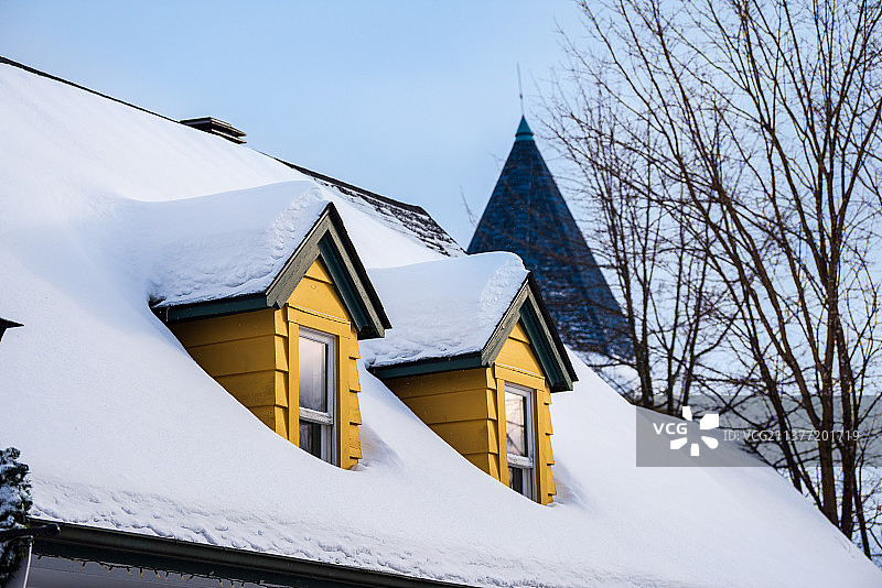 加拿大冬季风光图片素材