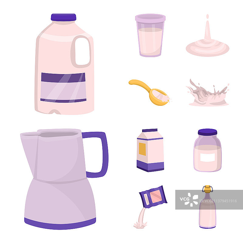 食品和乳制品标志图片素材