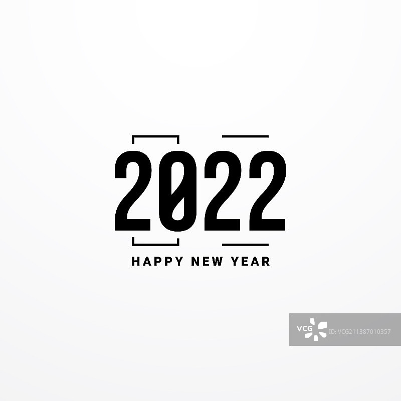 2022年新年设计祝福语图片素材