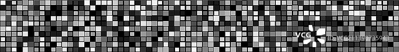 随机拼接的方形瓷砖无缝可重复图片素材