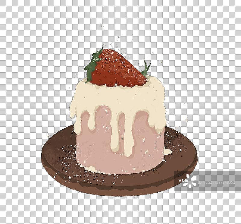 免抠甜品小蛋糕图片素材