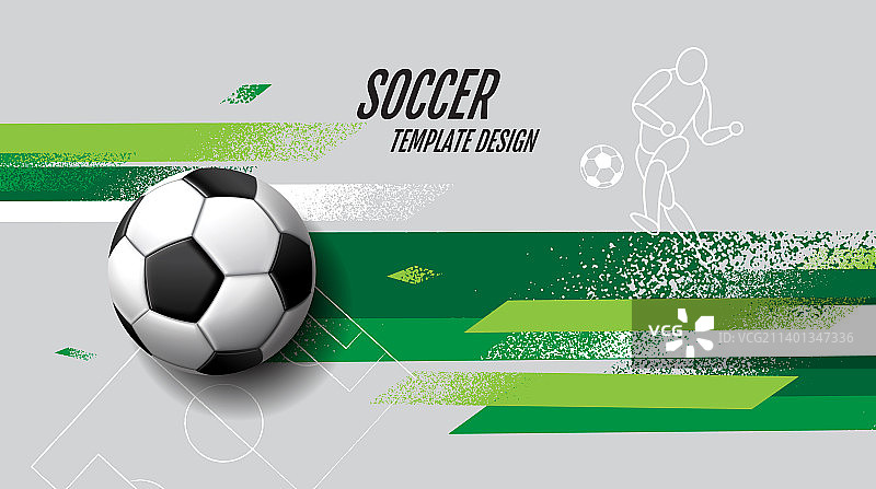 足球模板设计足球旗帜运动图片素材