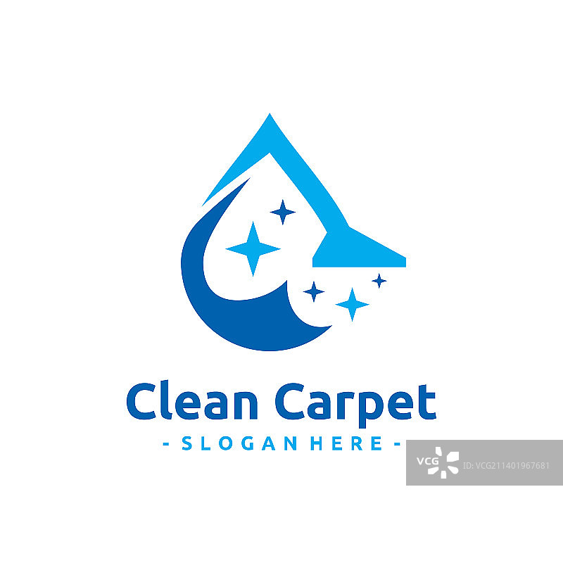 清洁地毯标识内部清洁服务图片素材