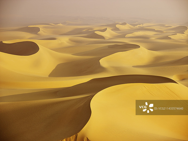 撒哈拉沙漠的沙丘，埃及图片素材