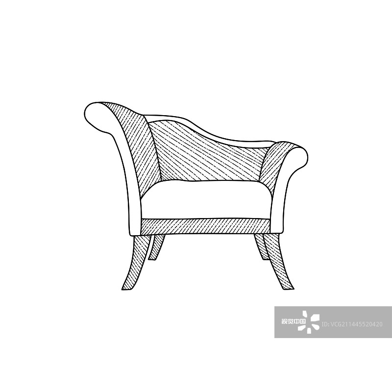 椅子标志为家具木质现代模板图片素材