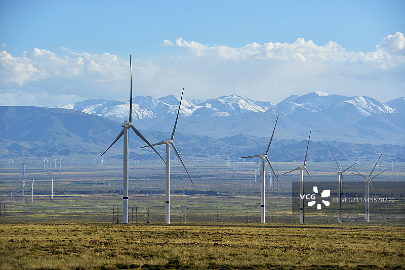 青藏高原的能源简易版图片素材