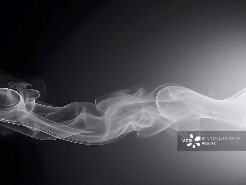 【AI数字艺术】白色烟雾背景图片素材