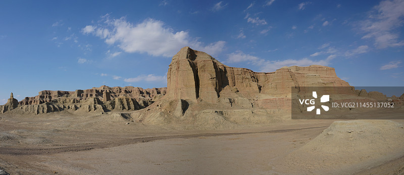 新疆克拉玛依魔鬼城景区风光图片素材