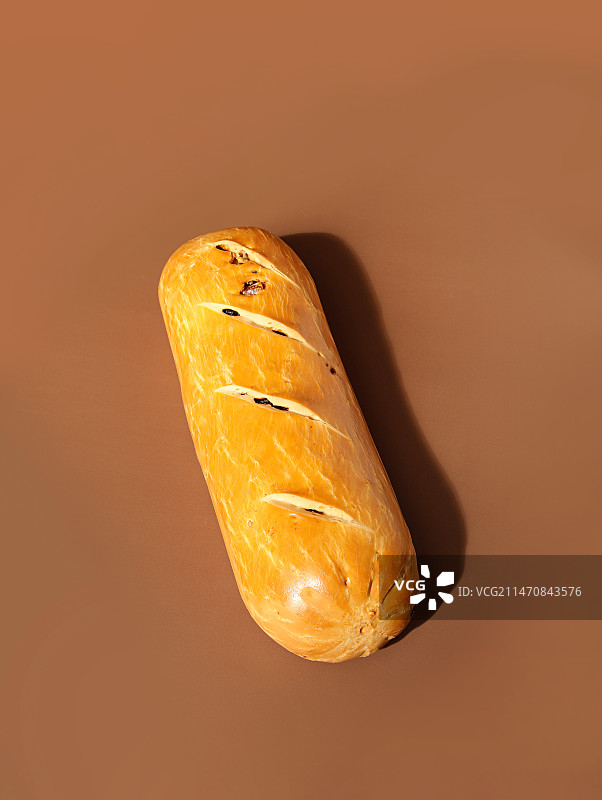 一个长棍面包美食图片素材