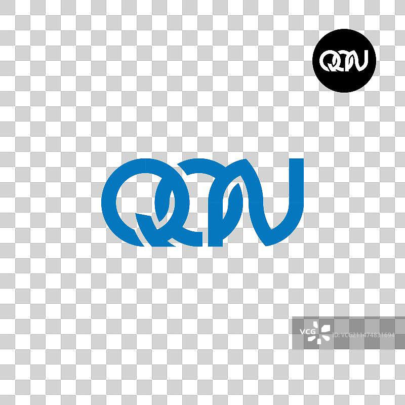 字母qon字母组合标志设计图片素材