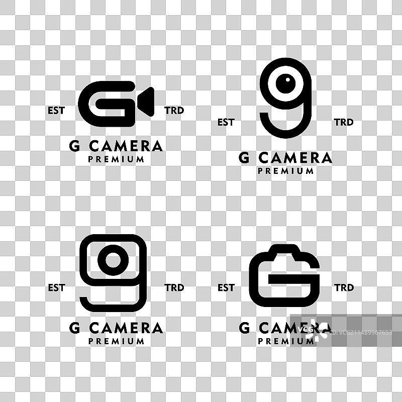 G相机字母标志图标设计图片素材