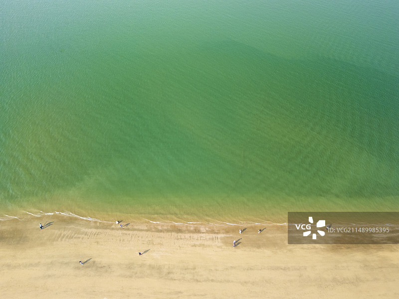 广西省北海市海枯石烂海岸线图片素材