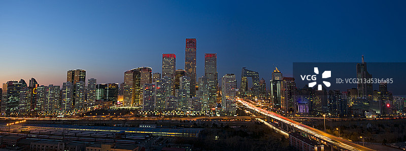 北京CBD城市建筑图片素材