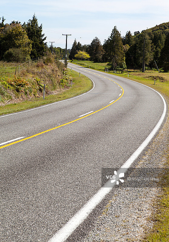 新西兰公路图片素材