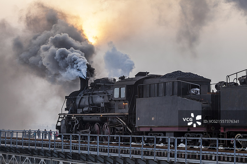 蒸汽机火车图片素材