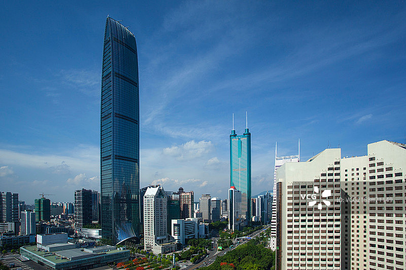 深圳城市建筑日景图片素材