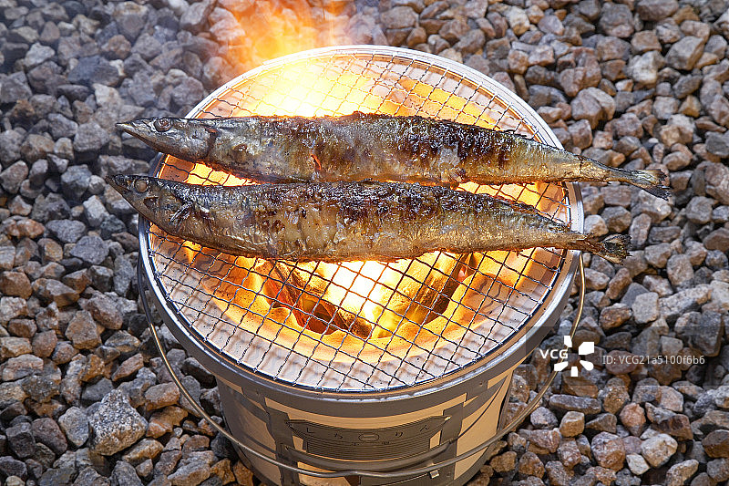 烧烤鱼图片素材