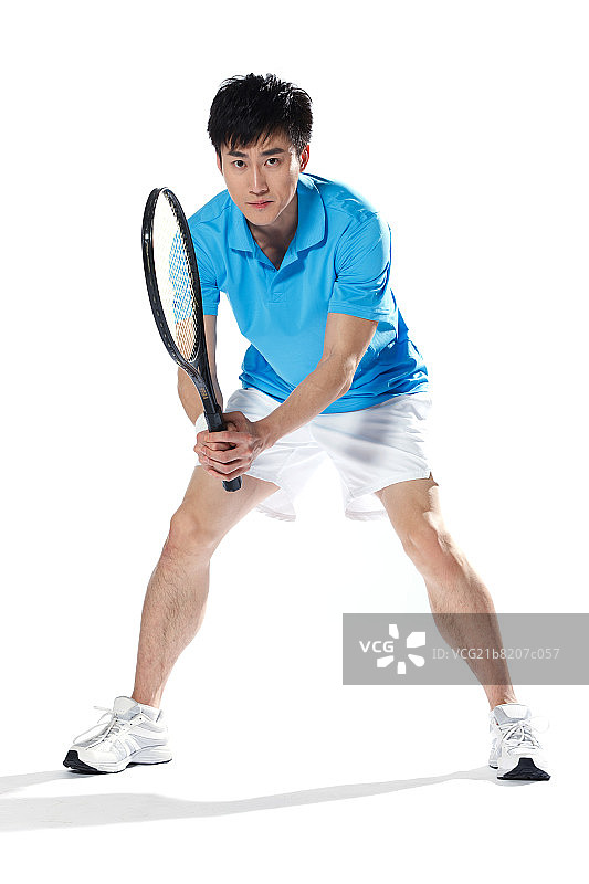 男运动员打网球图片素材
