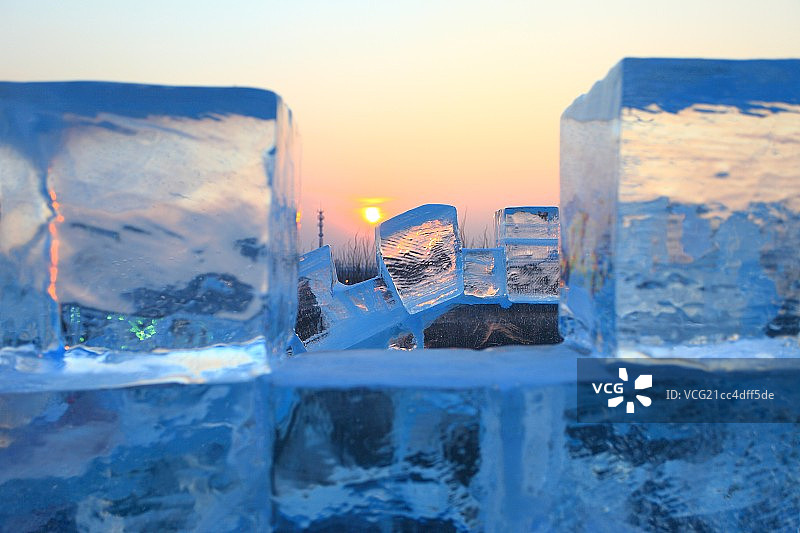 哈尔滨冰雪大世界图片素材