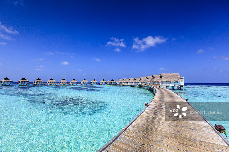 马尔代夫浪漫海岛图片素材