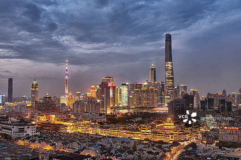 上海的发展图片素材