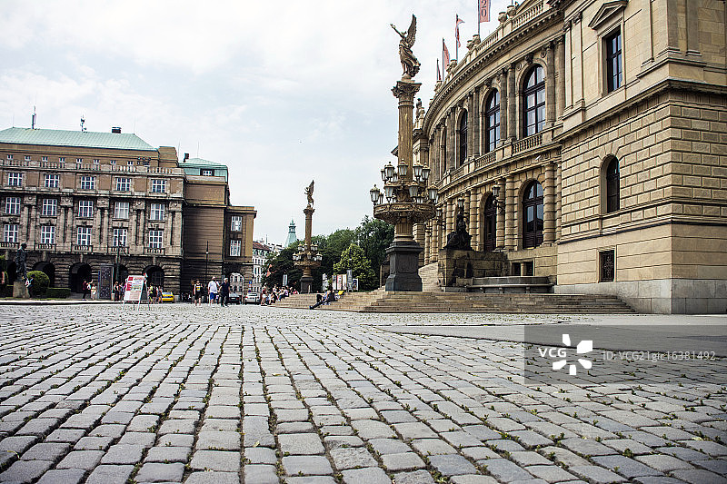 捷克布拉格老城广场图片素材
