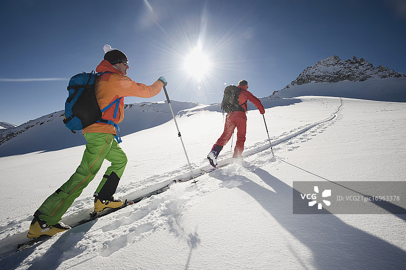 滑雪之旅，奥地利图片素材