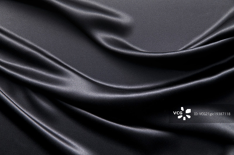 黑丝绸图片素材
