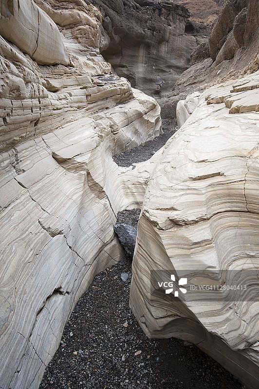 马赛克峡谷，死亡谷国家公园，加利福尼亚州，美利坚合众国，北美洲图片素材