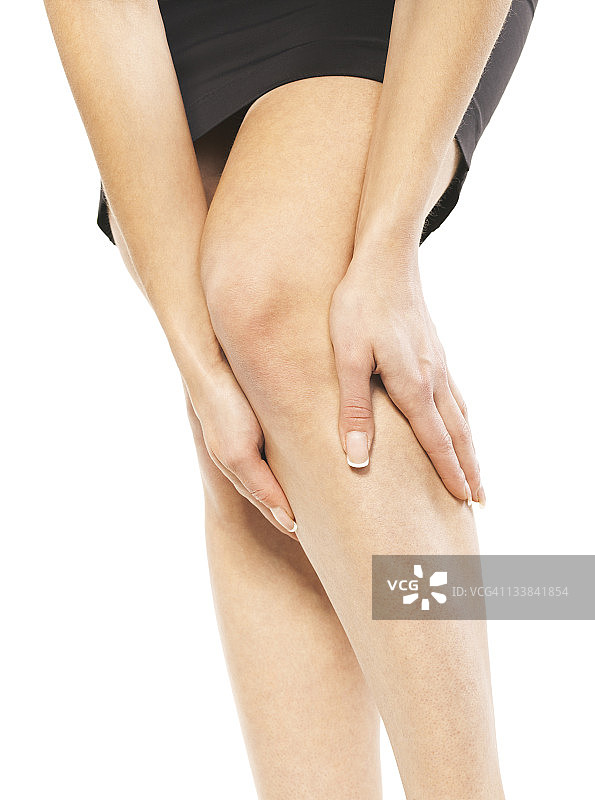 膝盖疼痛图片素材