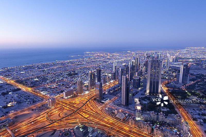 迪拜的城市图片素材
